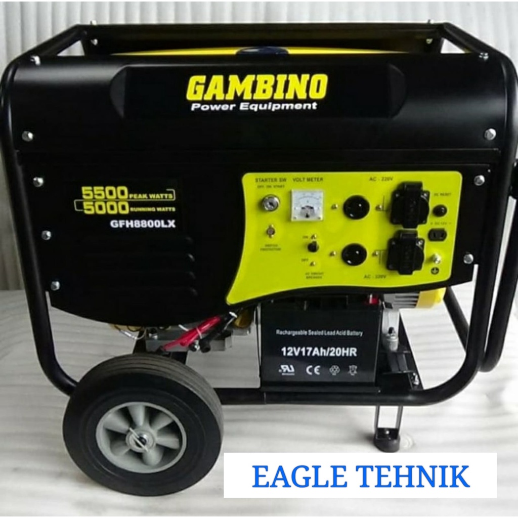 Genset Gambino GFH 8800 LX (5000-5500 Watt)