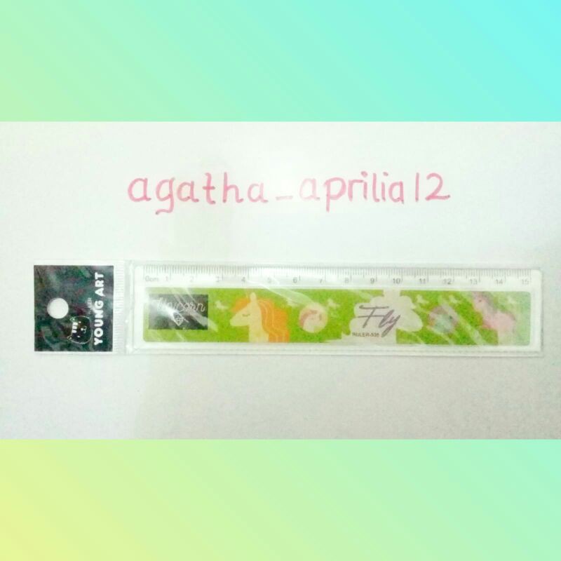 

Penggaris Unicorn 15cm