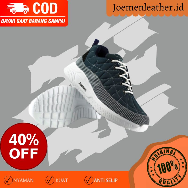 SEPATU SNEAKERS KAMPUS KAIN CASUAL JOGGING PRIA