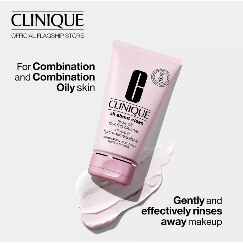 Clinique All About Clean Rinse-Off Foaming Cleanser 150ml