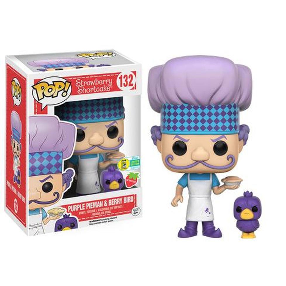 [mainan-hobi] Funko POP Animation Strawberry Shortcake - Purple Pieman & Berry Bird