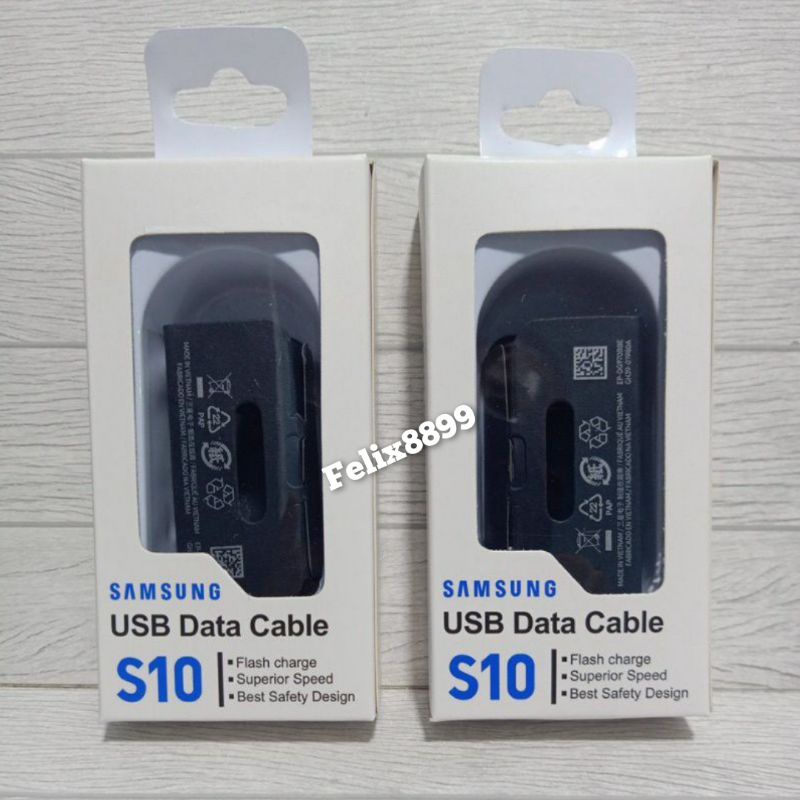 KABEL DATA SAMSUNG S10 S10+ S10 PLUS S10PLUS ORIGINAL 100% FAST CHARGING TYPE C