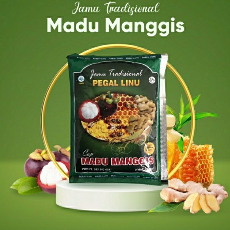 

JAMU TRADISIONAL PEGAL LINU cap MADU MANGGIS