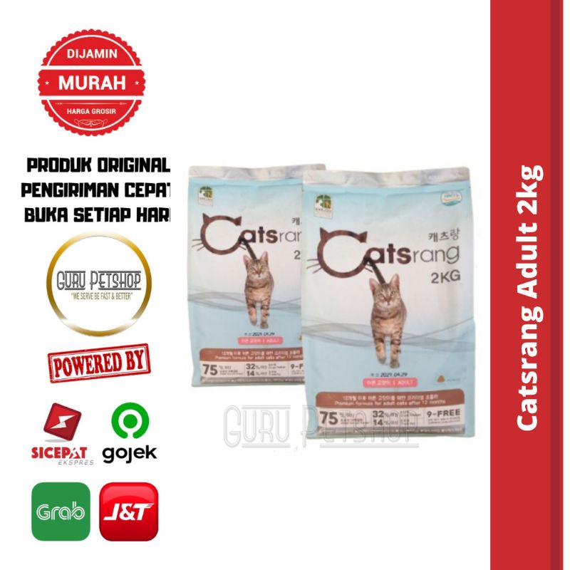 Makanan Kucing Catsrang Adult 2kg Freshpack / Catsrang Adult Cat Food