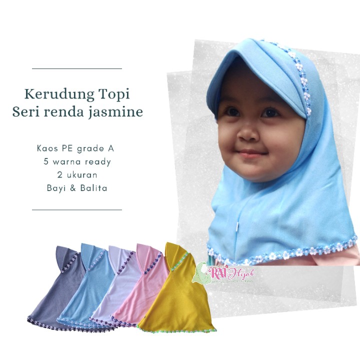 KERUDUNG TOPI ANAK