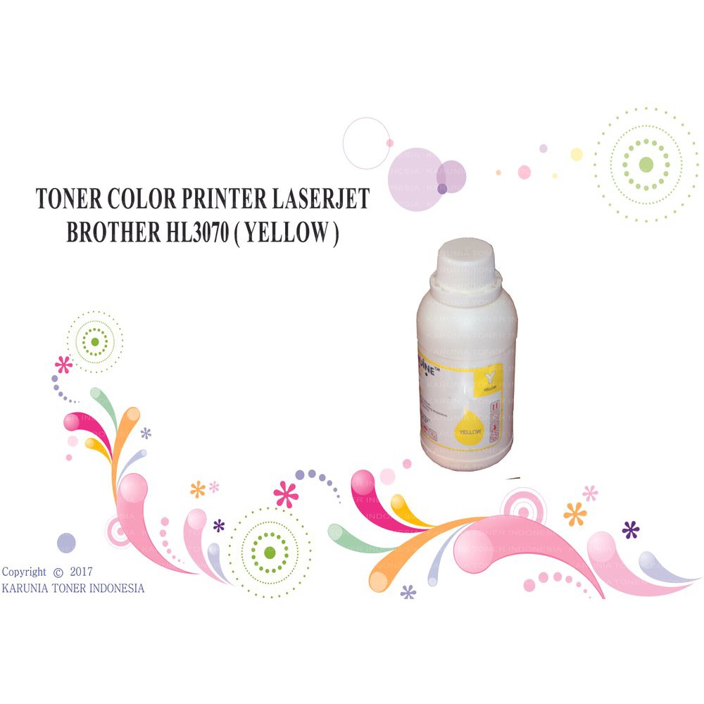 

TONER COLOR PRINTER LASERJET HL3070 YELLOW