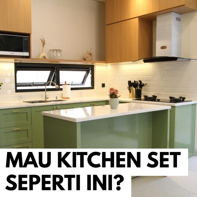 Jual Kitchen Set Minimalis Modern Multiplex Custom Terlaris Shopee   B978a5a712dc47f3e3606f616bb907a0