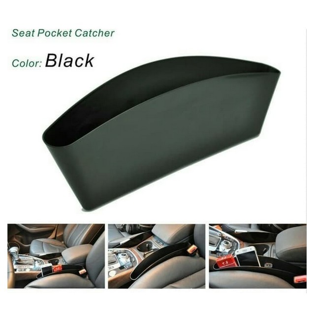 Rak Selip Jok Mobil / Car Seat Pocket Organizer Samping Catch Daddy