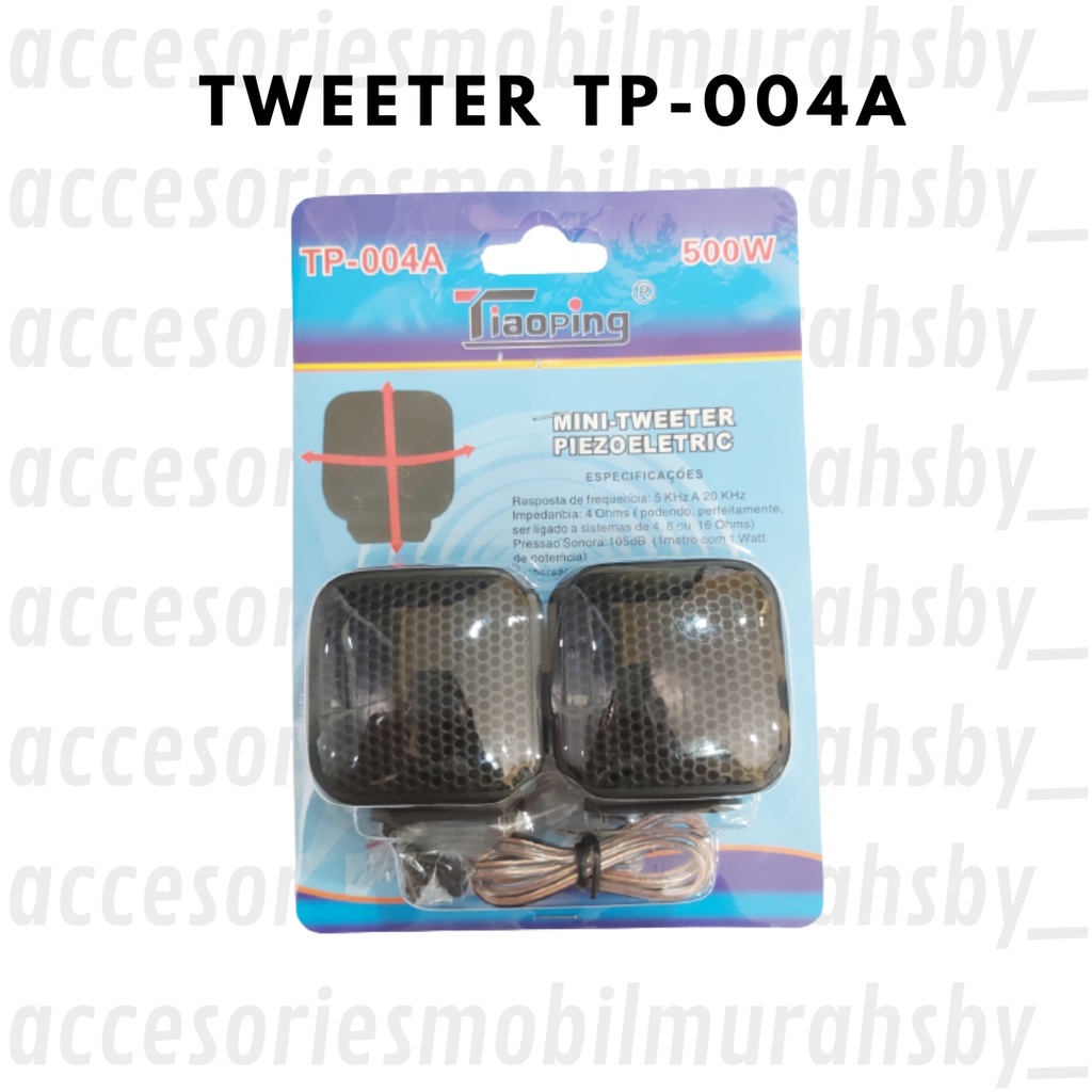 ORIGINAL PIEZO TWEETER SUPER TREBLE TWITER SPEAKER SPK MINI MOBIL CAR AUDIO SOUND SISTEM MUSIC MUSIK SURROUND