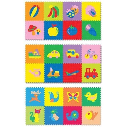MATRAS PUZZLE BERMAIN ANAK GAMBAR MOTIF PUZZLE LANTAI EVAMAT ALAS