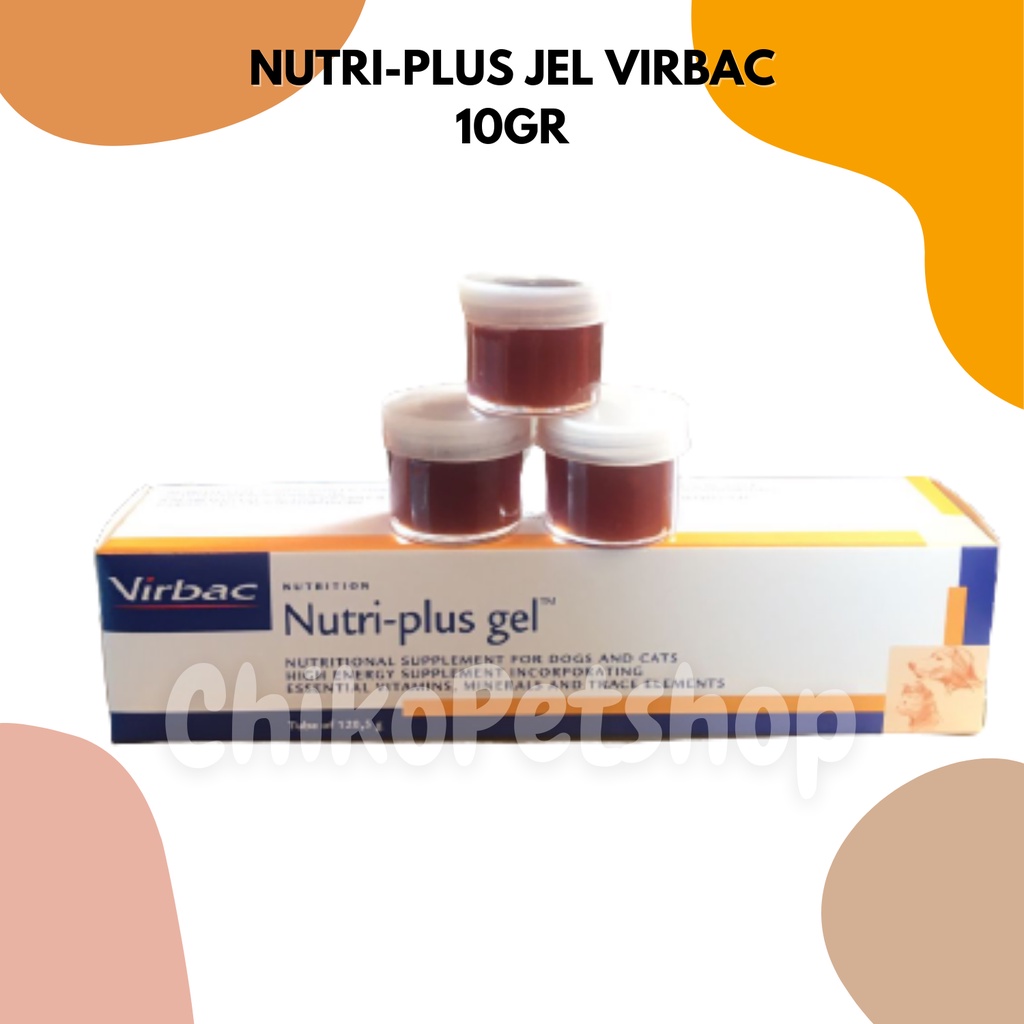 NUTRIPLUS GEL Kucing Vitamin VIRBAC | NUTRI-PLUS GEL Kemasan Ulang