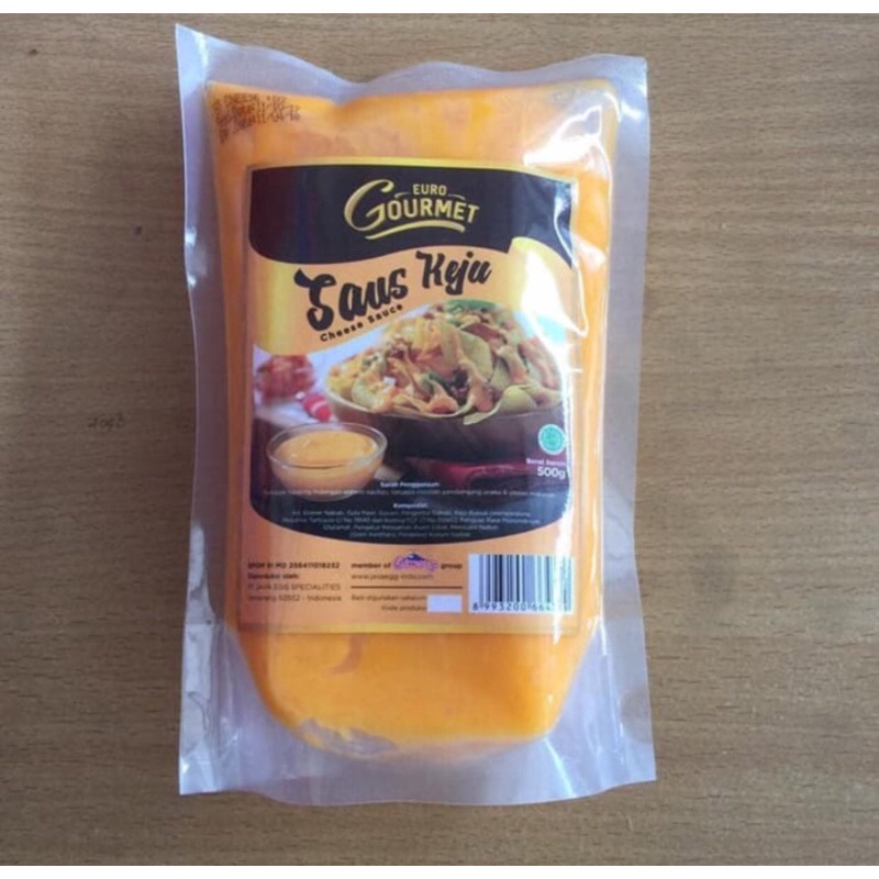 Euro Gourmet Cheese Sauce 500gr Saus Keju Saos