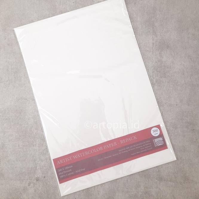 

Artopia Baohong Artist Watercolor Paper Repack 260x180mm 300gsm (KODE )