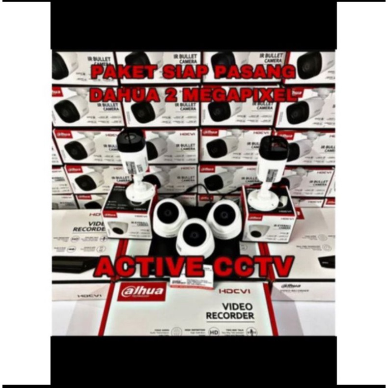 PAKET CCTV DAHUA 5 CAMERA 8CH HDD 1TB