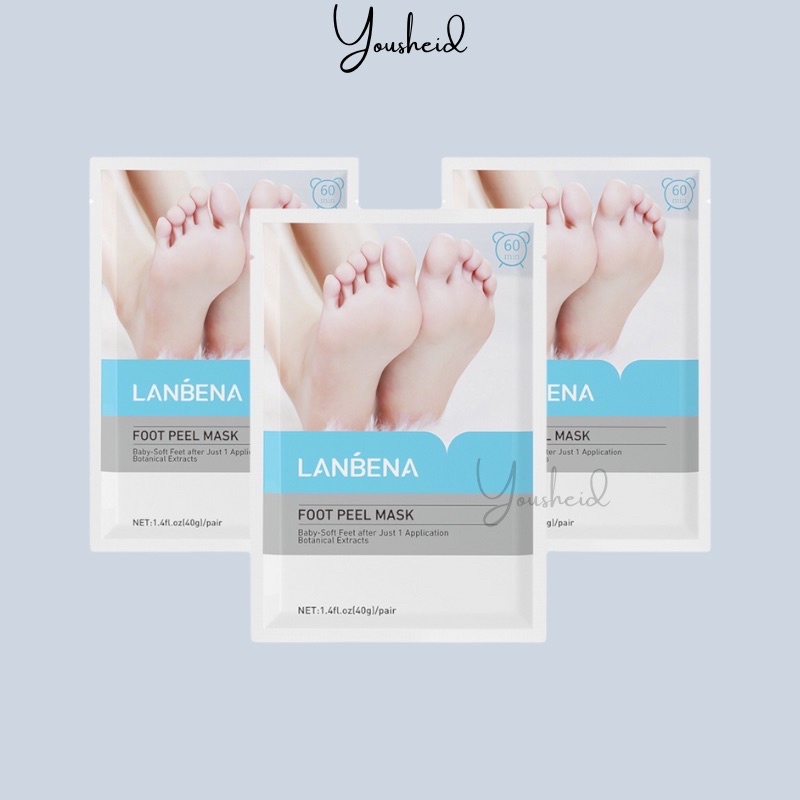 [BPOM ORI 100%] Lanbena Foot Peel Mask