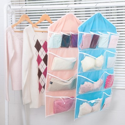 Igrosir Hanging Organizer underware pouch tempat penyimpanan Bra CD serbaguna