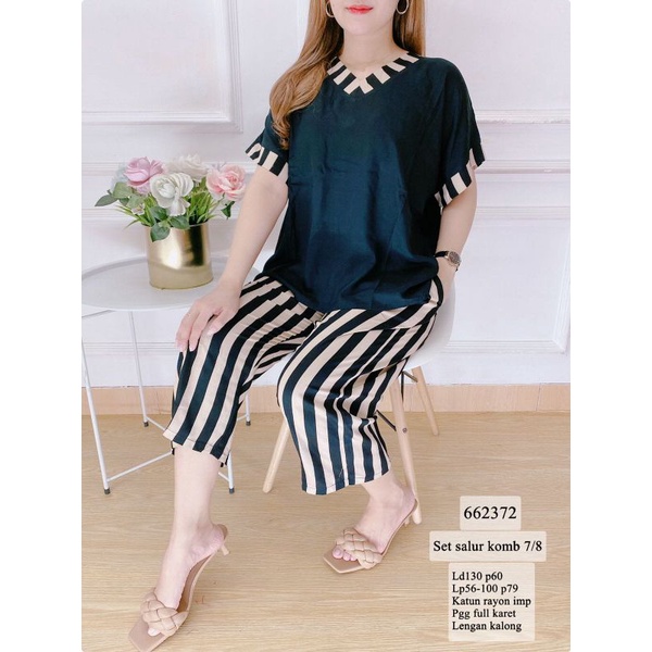 662372 Set salur komb 7per8 import