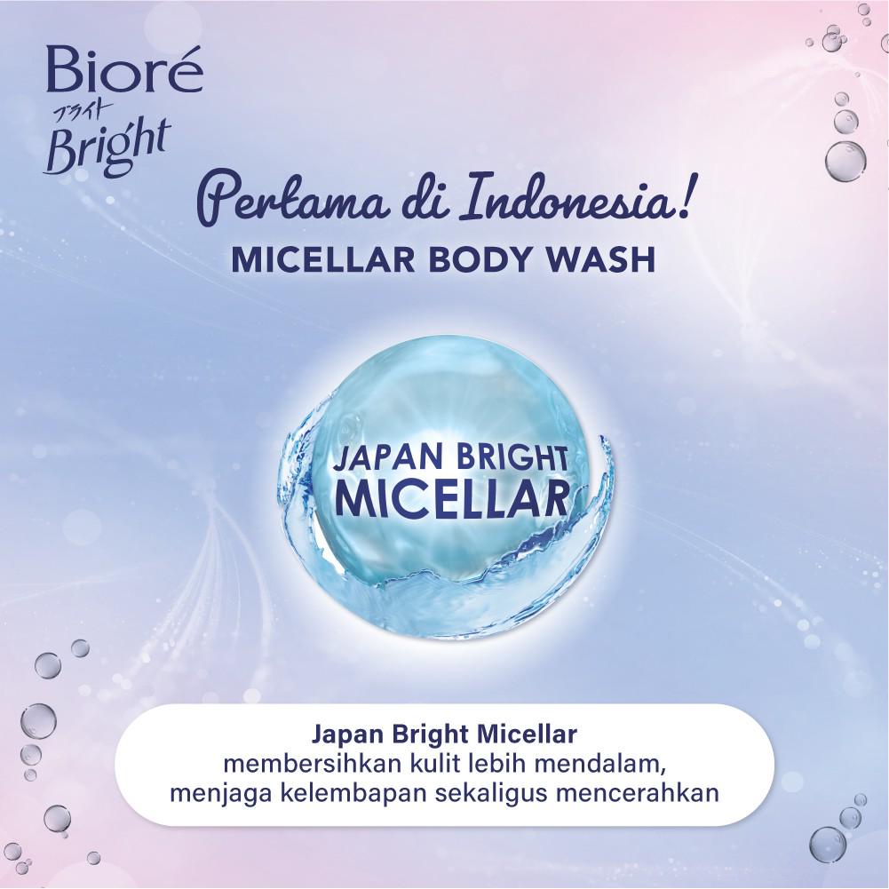 Biore Body Foam BRIGHT WHITE SCRUB 450ml