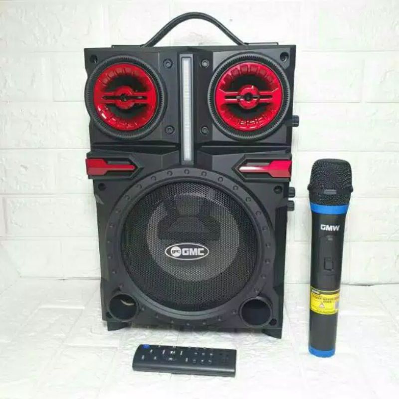 SPEAKER BLUETOOTH KARAOKE GMC 897R / GMC 897H GMC 897Q GMC 897S BONUS MIC WIRELESS-5