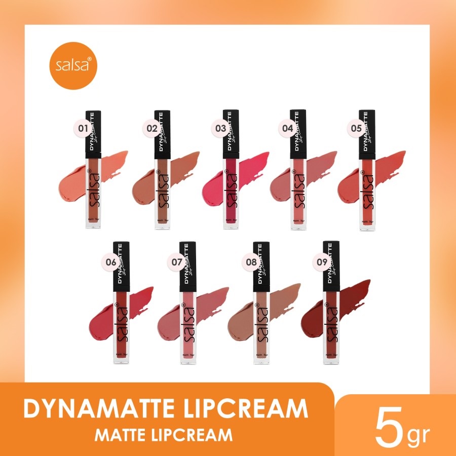 ★ BB ★ SALSA Dynamatte Lip Cream - Matte Lip Cream