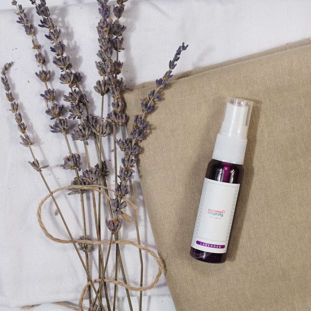 Parfum Mobil Pengharum Ruangan Pewangi Kamar Tidur Harum Summer Spring | Spray | Aroma Lavender