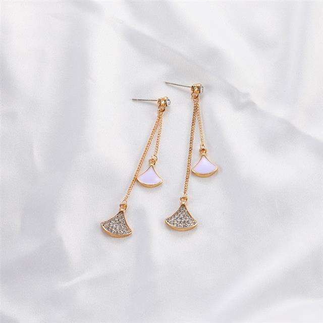 925 perak anting-anting stud 2019 baru fashion temperamen wanita online influencer anting-anting pan