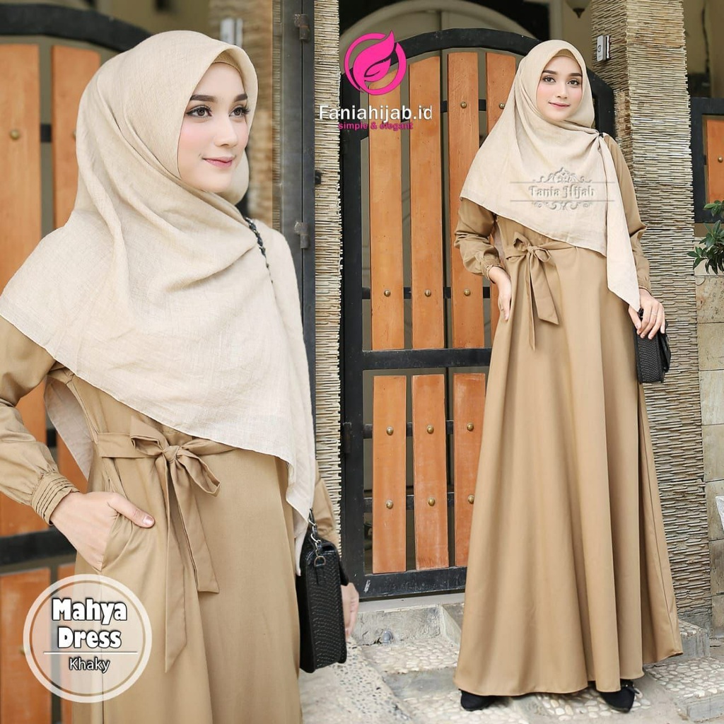 Mahya Dress. Gamis Toyobo  - Fania Hijab