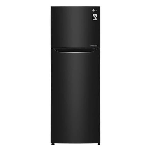 KULKAS LG GN-C372SXCN 333 Liter 2 PINTU HITAM INVERTER COMPRESSOR DOOR COOLING+ GARANSI RESMI