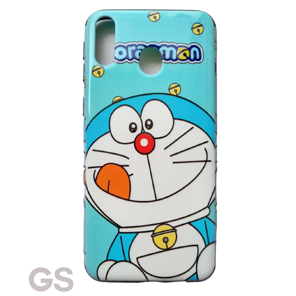 Casing SAMSUNG M20  Motif fuze karakter  model cowok full Gambar Timbul