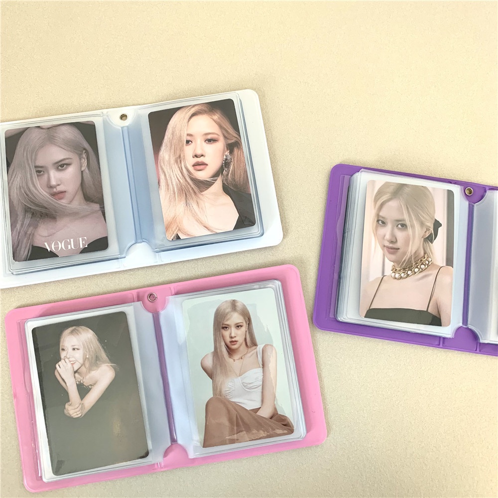 Buku Album Foto Idol 40 Saku 3 Inci Motif Beruang Bahan PVC