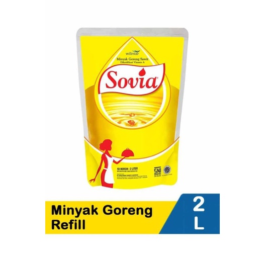 

minyak goreng Sovia 2 liter