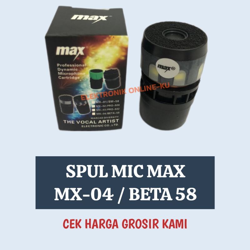 SPUL MICROPHONE MAX MX04 / BETA58