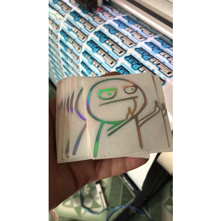 

Sticker Fuck Cutting Bahan Hologram Maxdecal