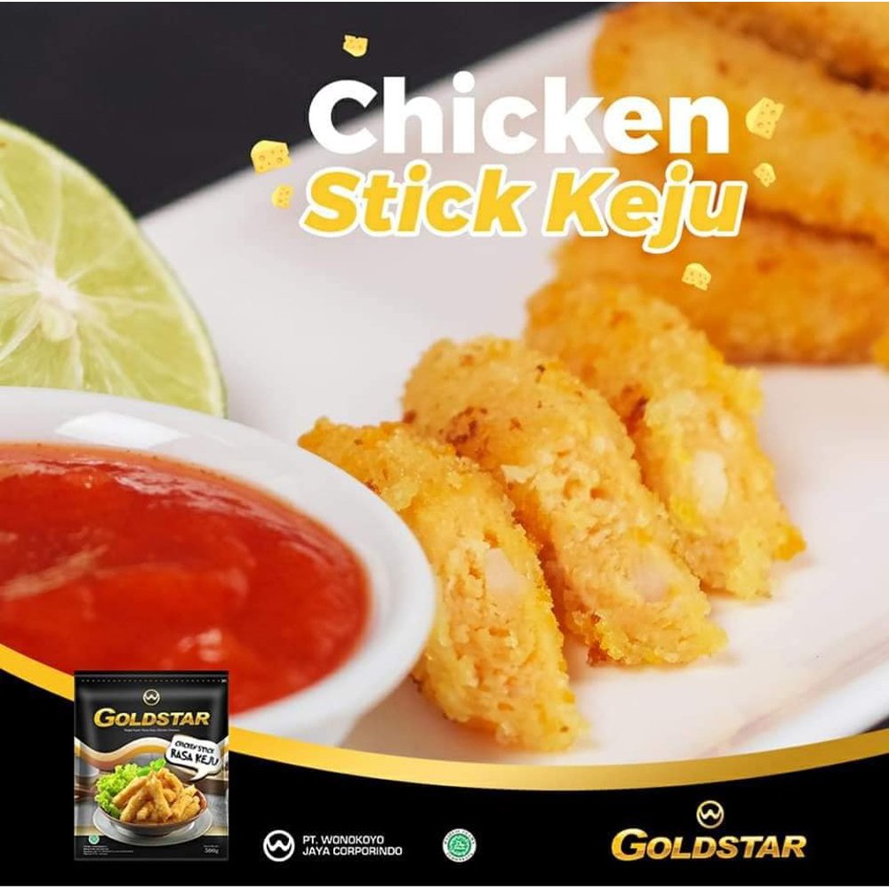 

Goldstar Chicken Stick Keju Enak Stikie