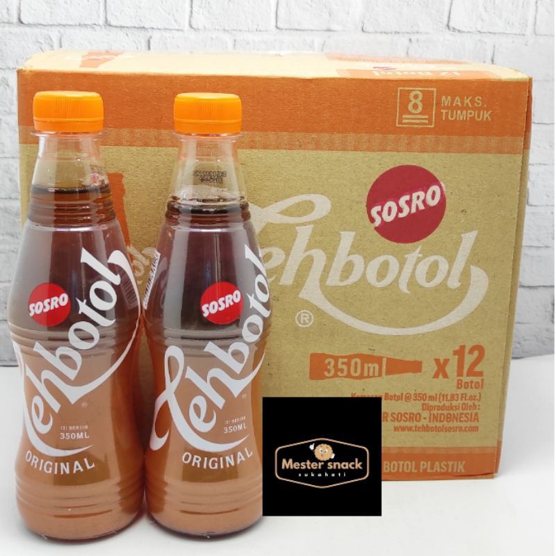 Jual Teh Botol Sosro 350 Ml 1dus Isi 12 Botol Indonesiashopee Indonesia