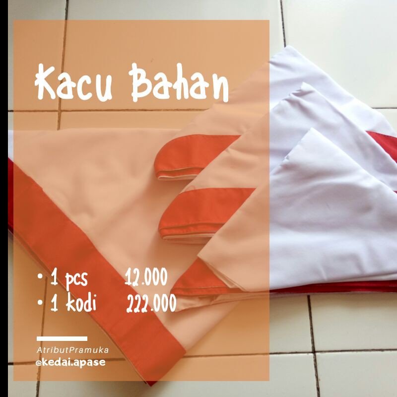 Kacu Bahan Pramuka ( Murah)