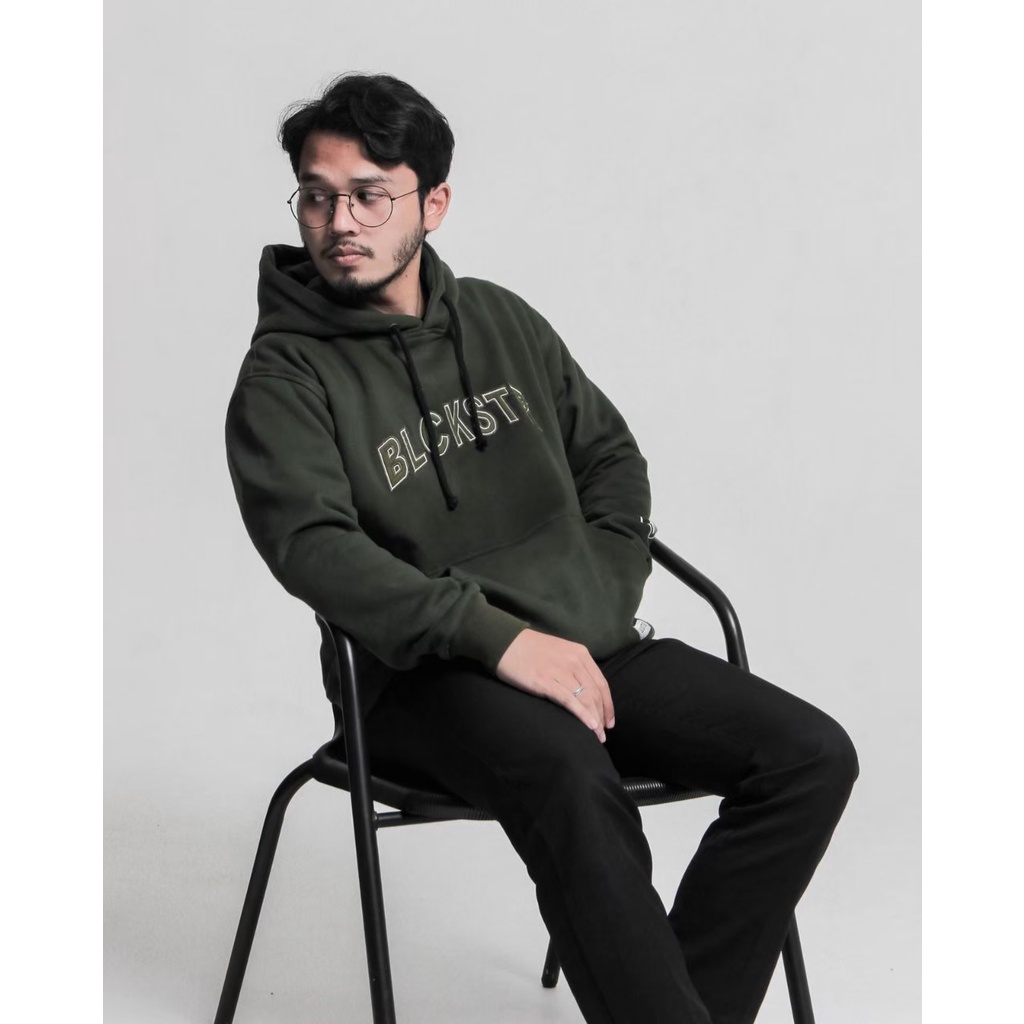 SWEATER HOODIE BLACKSTR UNISEX PRIA WANITA ORIGINAL UKURAN M L XL