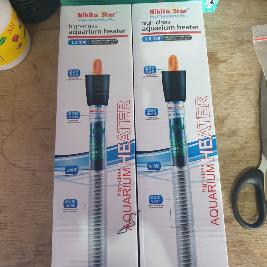 heater aquarium 100 watt