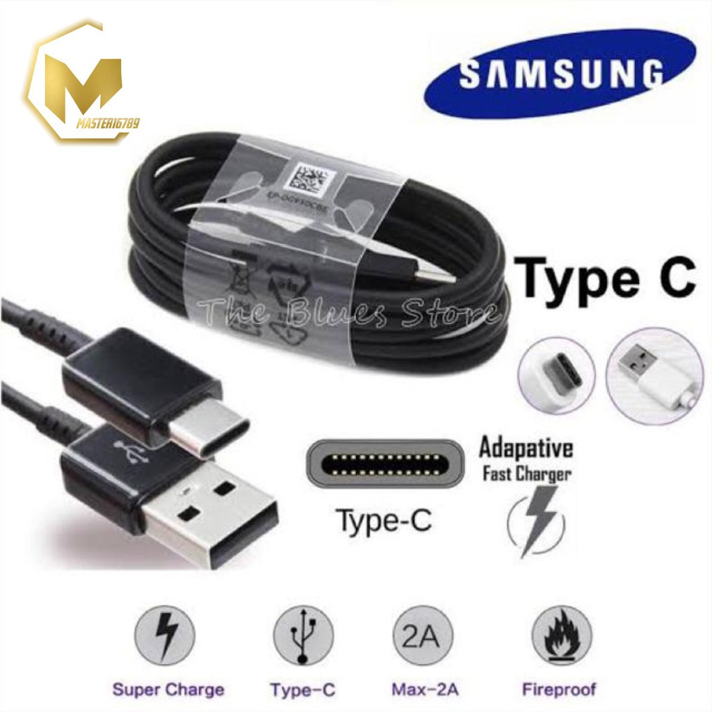 Kabel data Samsung Fast Charging tipe c usb original S10+ S10 S9 S9+ S8 S8+ NOTE7 NOTE8 NOTE9 MA155