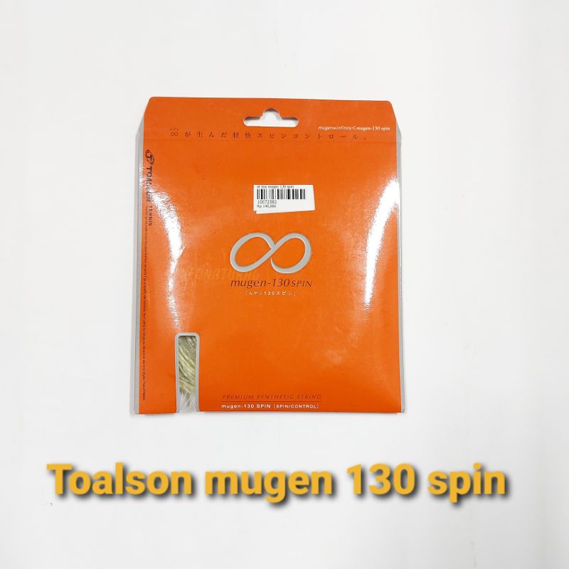SENAR TENIS TOALSON MUGEN 130 SPIN ORIGINAL