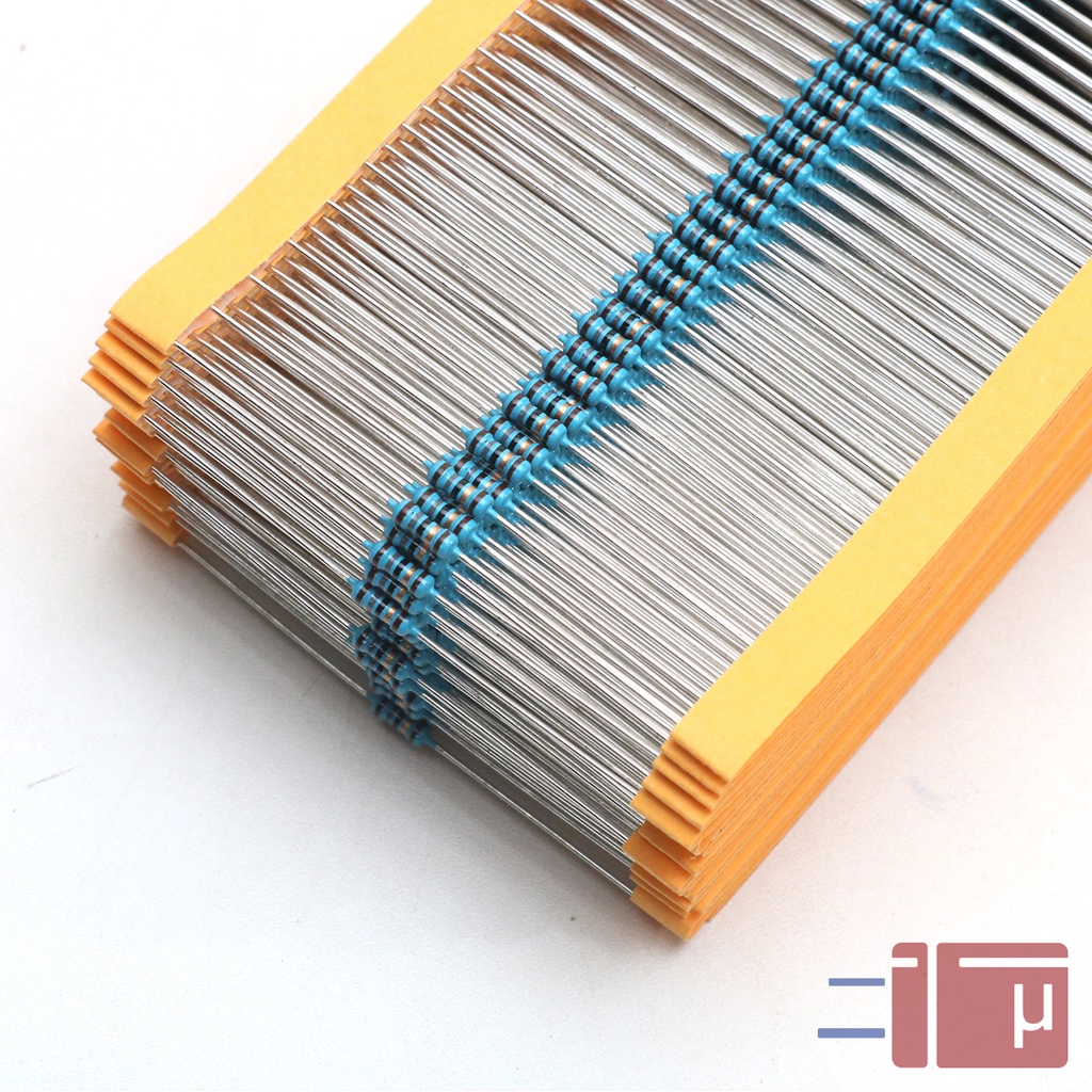 x10 Resistor 18R 18 Ohm 1/4W Metal Film 1% Taiwan Kaki Tembaga