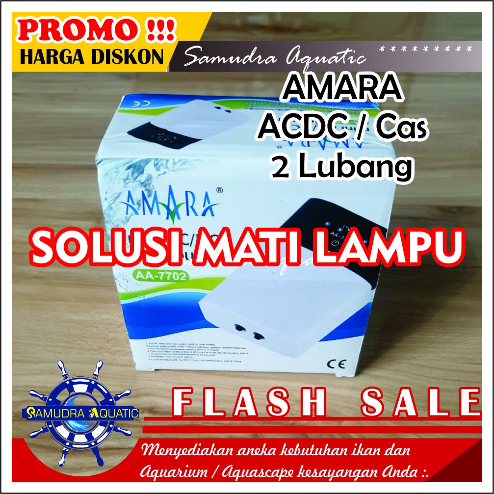 PAKET AERATOR LENGKAP 2 Lubang, Air Pump Mesin Airator Aquarium Aquascape, FREE BUBLEWRAP