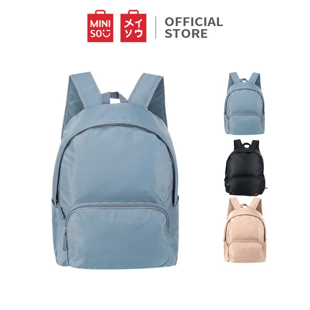  Miniso  Official Tas  Ransel  Lipat Ringan 13L Wanita Pria 