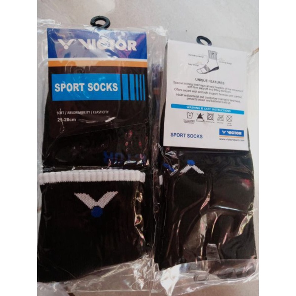 kaos kaki badminton Victor