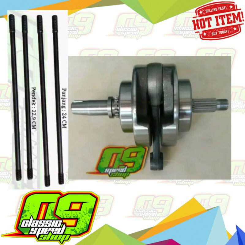 paket stroke up bandul as kruk as crf xiema 66,2 dan 70 set baut cilinder crf pnp tiger GL CB Mp