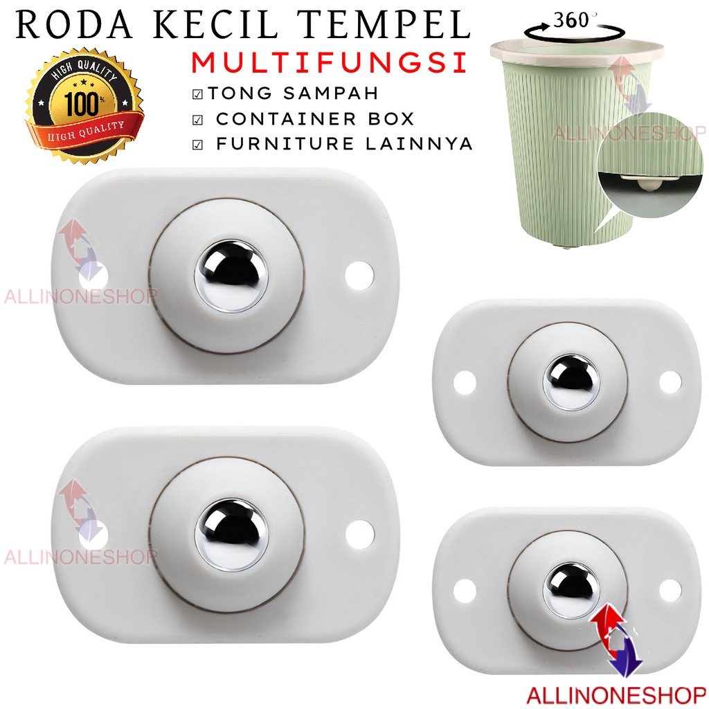 RODA TEMPEL 360 PUTAR STAINLESS FURNITURE STORAGE BOX / RODA TONG SAMPAH / RODA FURNITURE SERBAGUNA