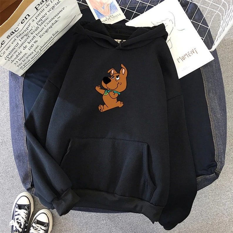 Jumper hoodie cute scooby Doo II Sweater Hoodie cute scooby Doo ( Pria &amp; Wanita )