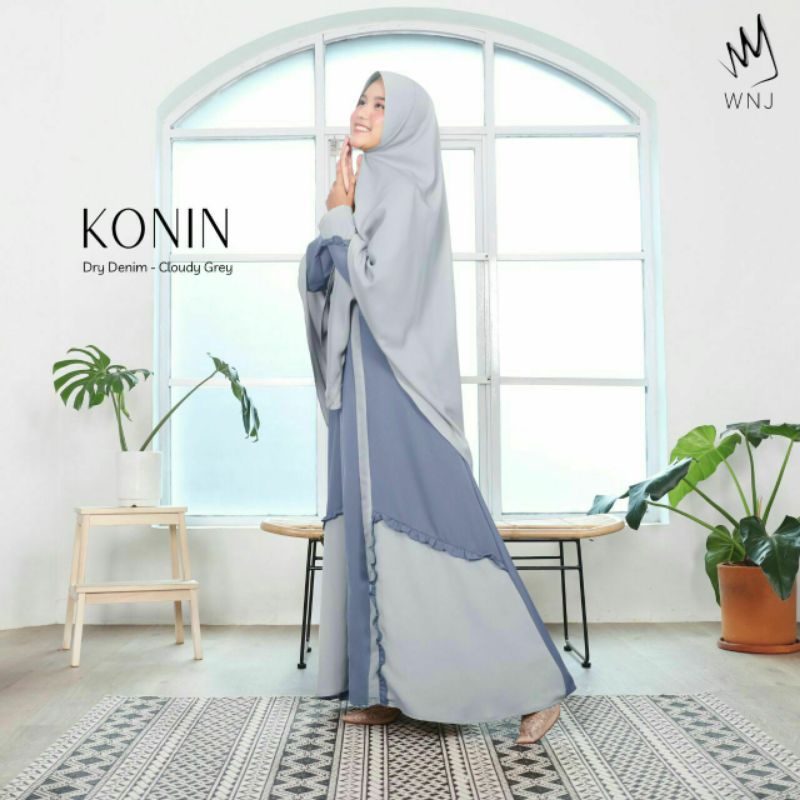 Gamis Branded Kekinian Gamis Muslimah Konin Wanoja