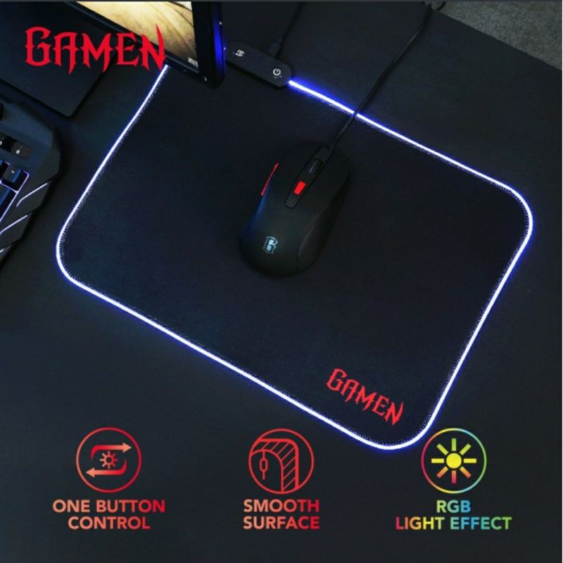 Gamen GP-Halo RGB Gaming Mousepad