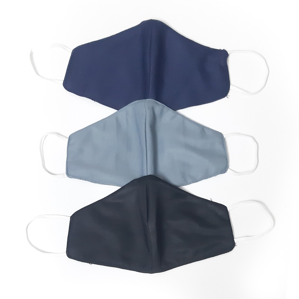 GOOD MADE - Masker Kain Non Medis - Polos - (3 Lapis/PLY - Earloop)